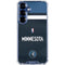 NBA Minnesota Timberwolves Jersey Galaxy S25 Clear Case